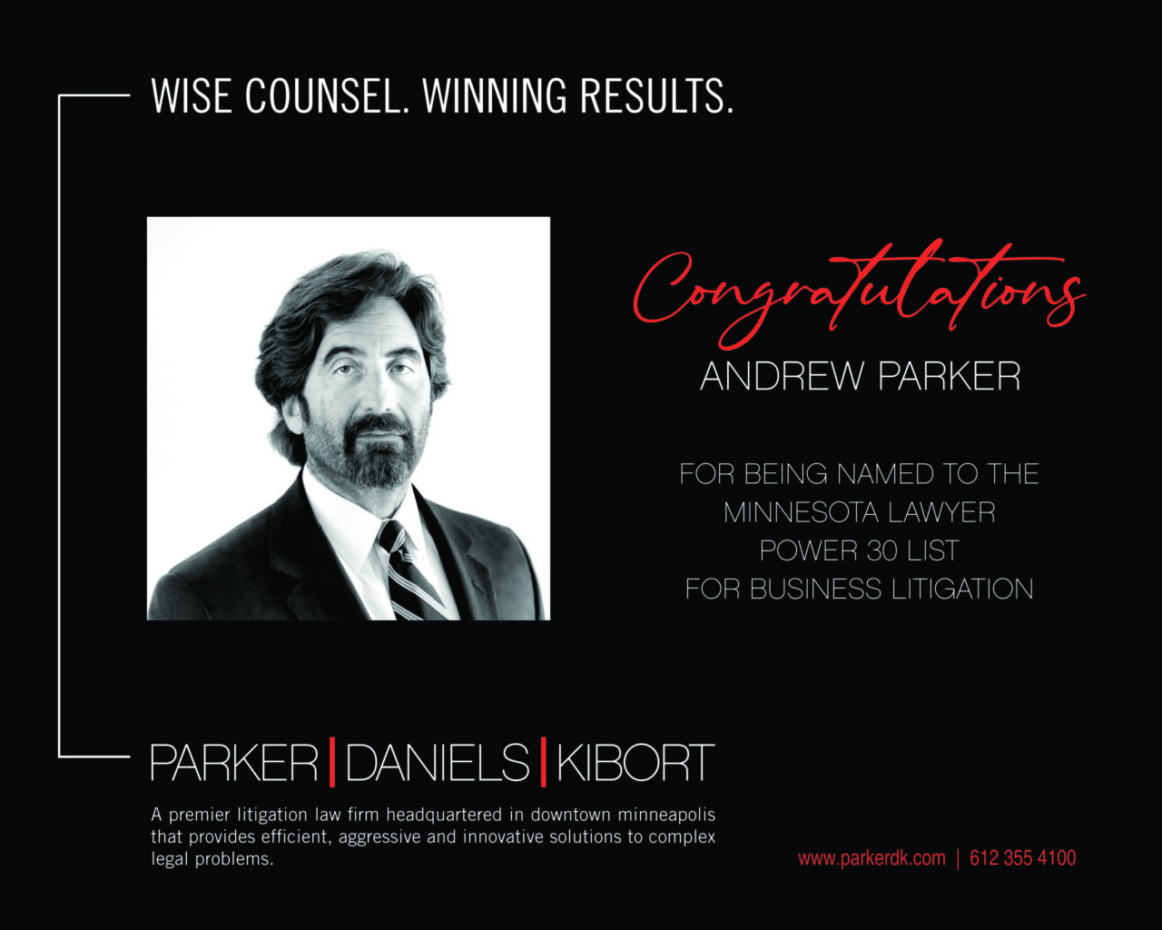 PDK_Minnesota Lawyer_Power 30 Ad